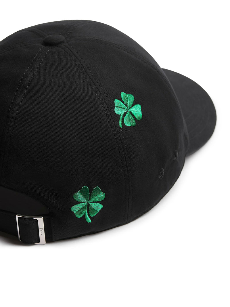 DIOR CLOVER CAP IN COTTON CANVAS