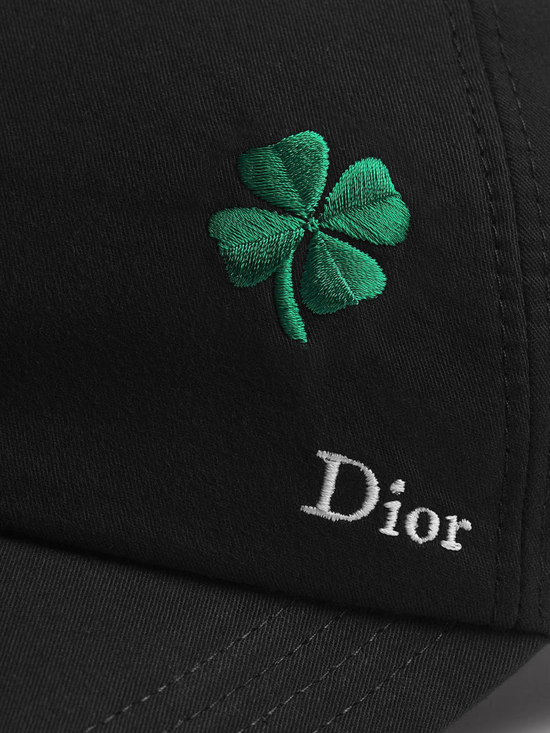 DIOR CLOVER CAP IN COTTON CANVAS