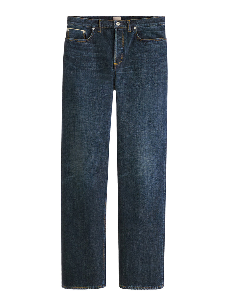 REGULAR FIT COTTON TWILL JEANS