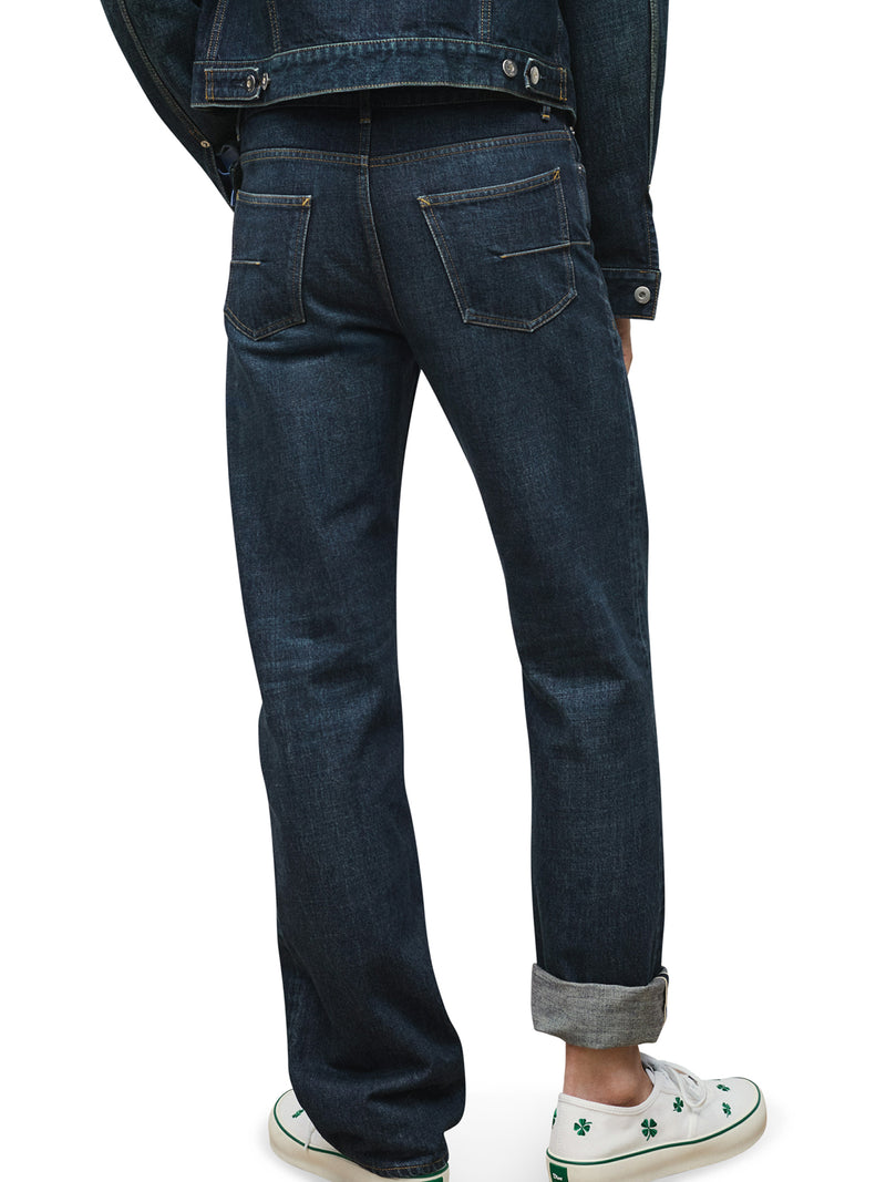 REGULAR FIT COTTON TWILL JEANS
