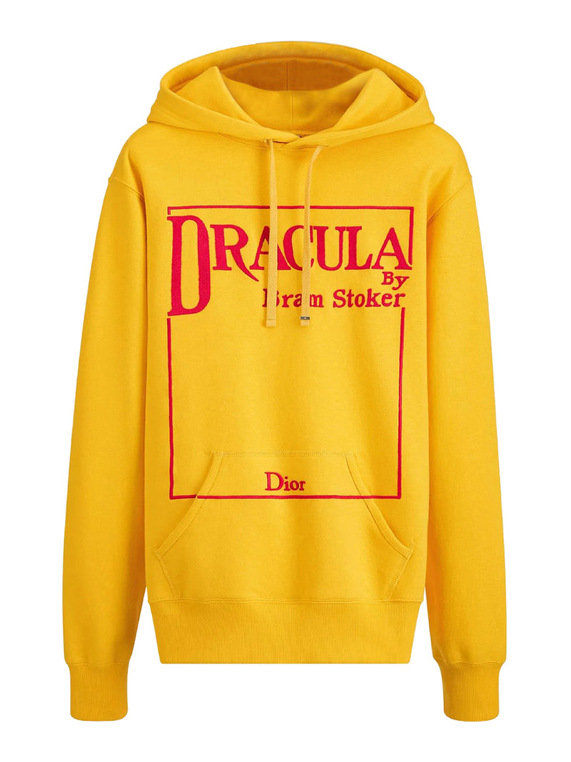 HOODIE WITH BOOK COVER EMBROIDERY