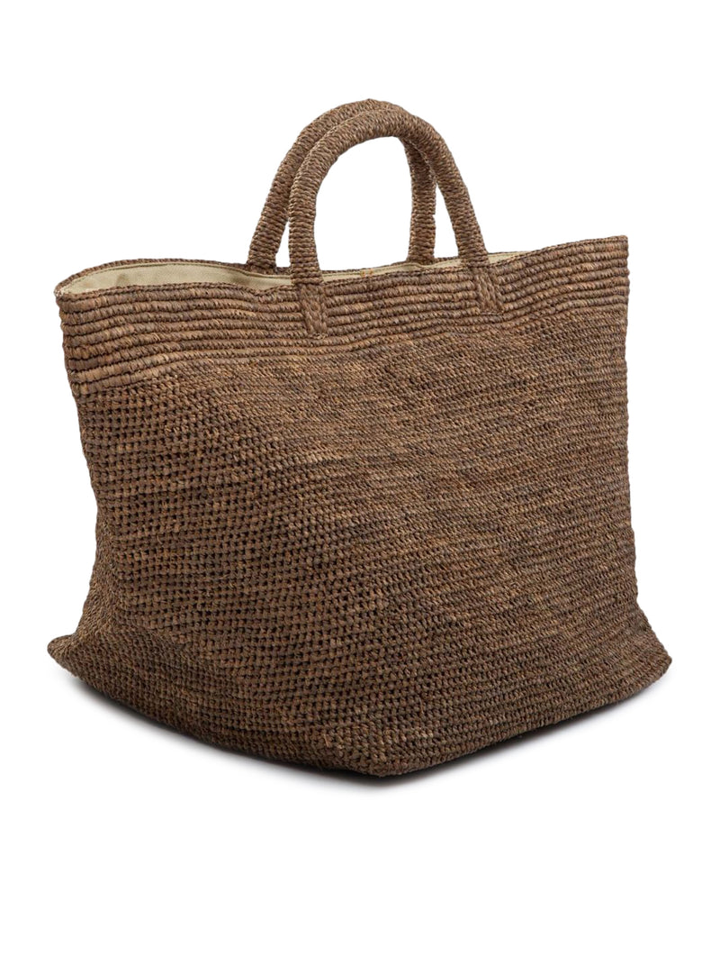 VANILLA RAFFIA BAG
