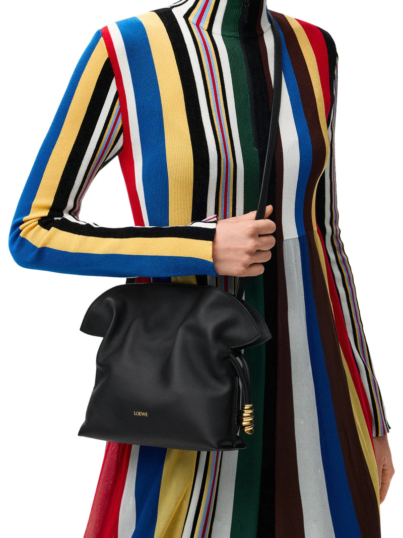 COIL FLAMENCO MINI CLUTCH BAG IN CALFSKIN NAPPA