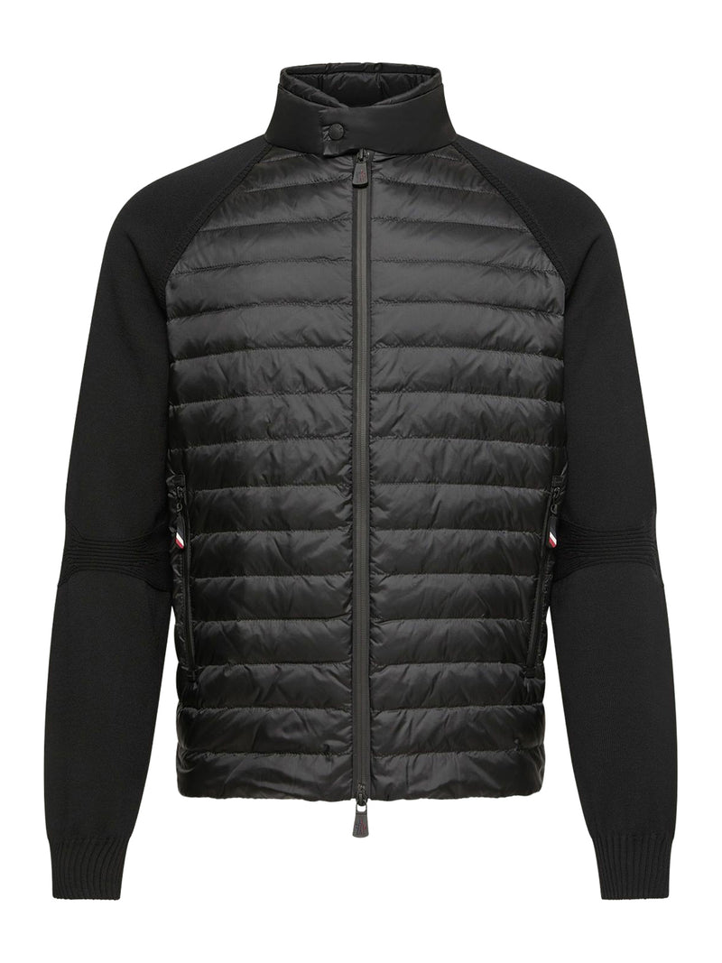 PADDED CARDIGAN WITH ZIP