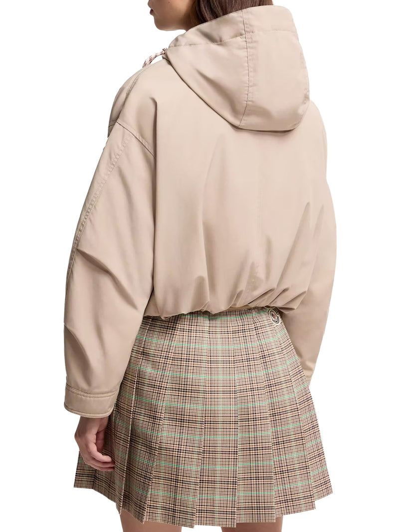 EUCALYPTUS SHORT DOWN JACKET WITH HOOD