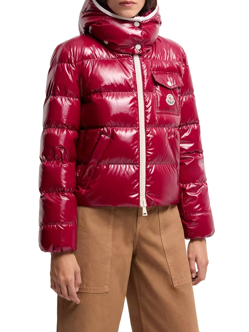 ANDRO SHORT DOWN JACKET WITH HOOD