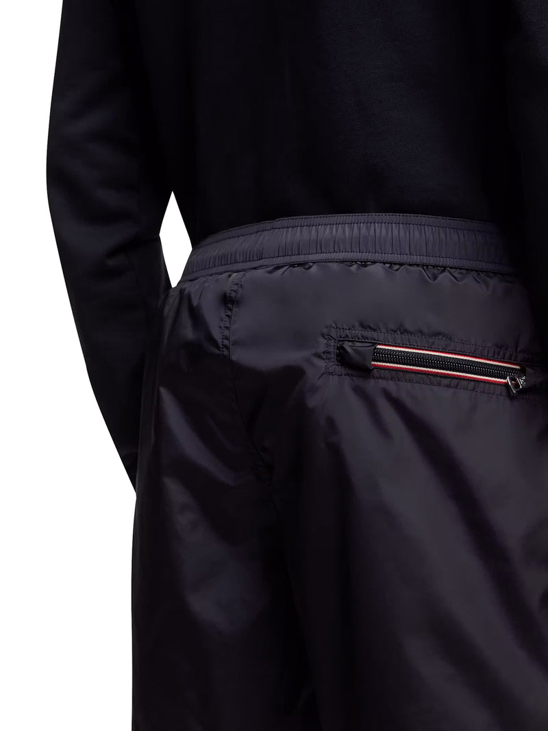 SWIMWEAR WITH LOGO PATCH