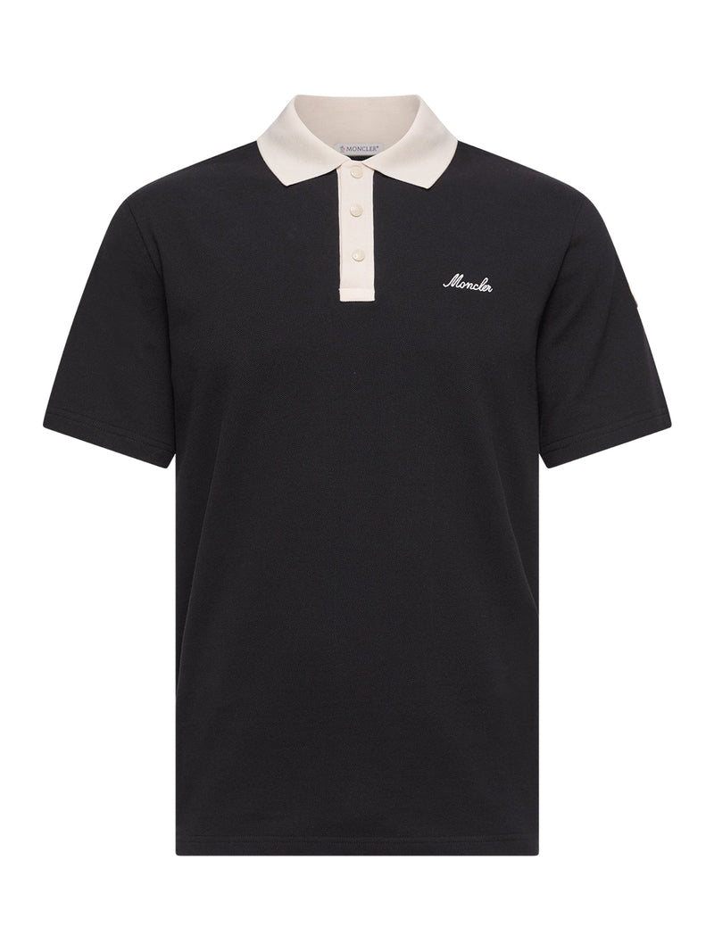 COTTON PIQUET POLO SHIRT WITH EMBROIDERED LOGO