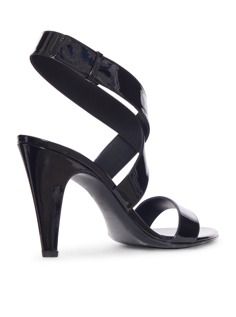 CONE SANDALS IN PATENT CALFSKIN
