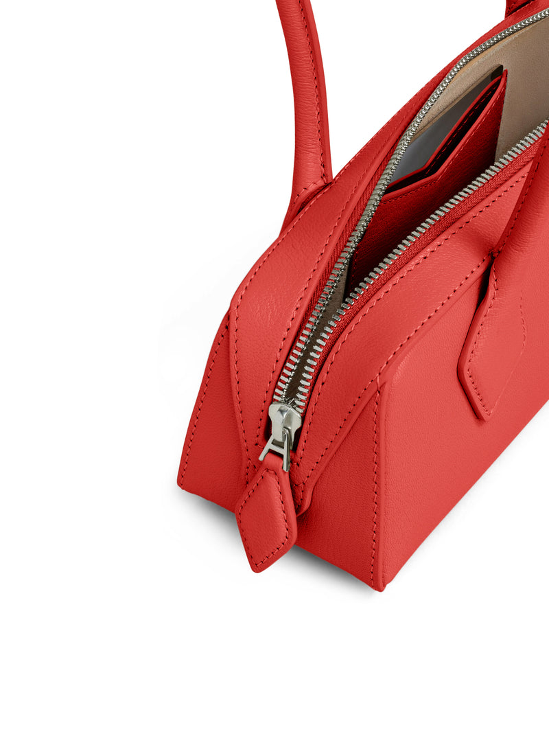 LE TECKEL SMALL IN GOATSKIN