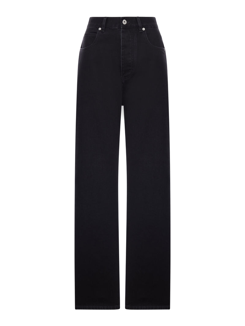 WIDE LEG DENIM JEANS