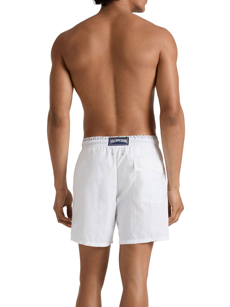 MEN`S TWO-TONE MICRO RONDE DES TORTUES SWIM SHORTS