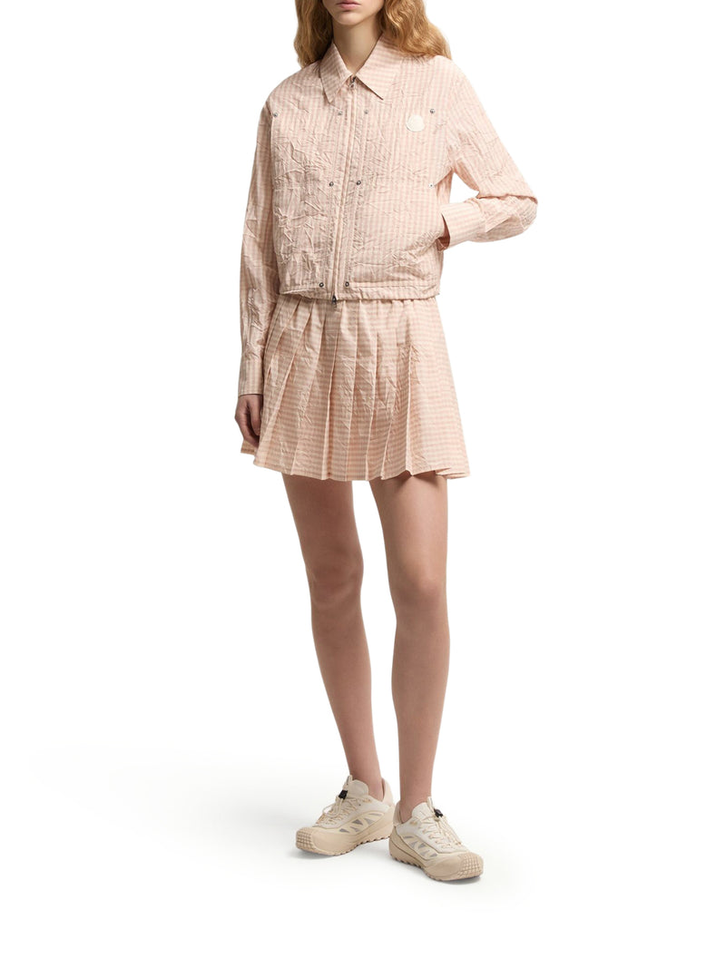 VICHY COTTON BLEND SHIRT