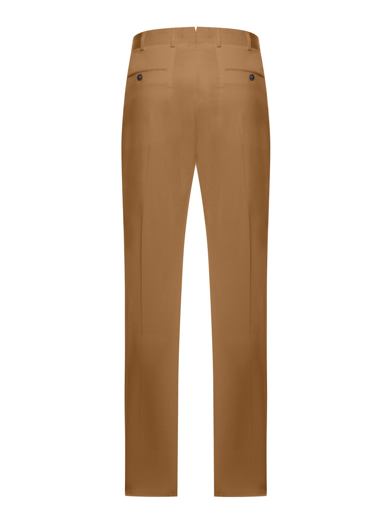 TAILORED COTTON TROUSERS