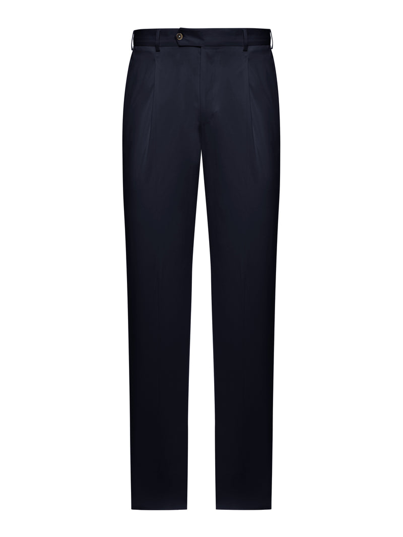 TAILORED COTTON TROUSERS