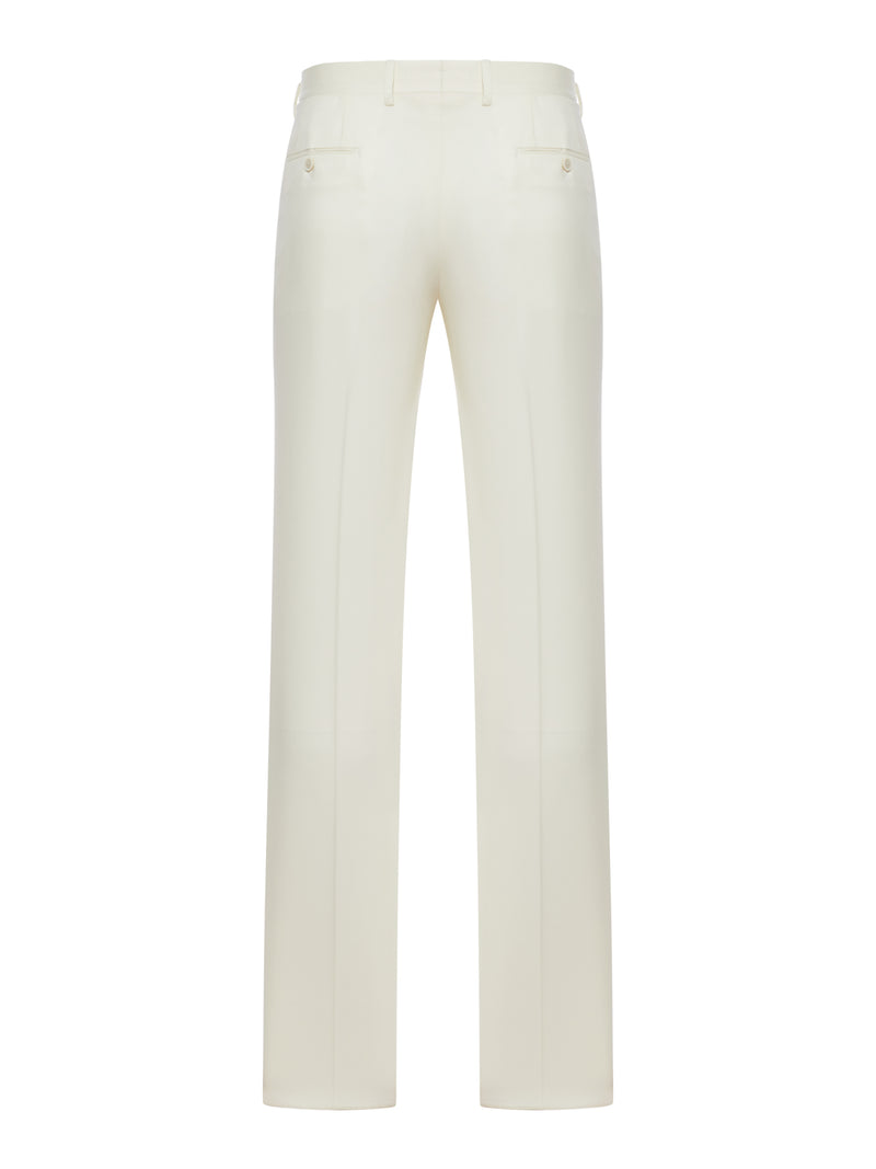 TAILORED WOOL TROUSERS