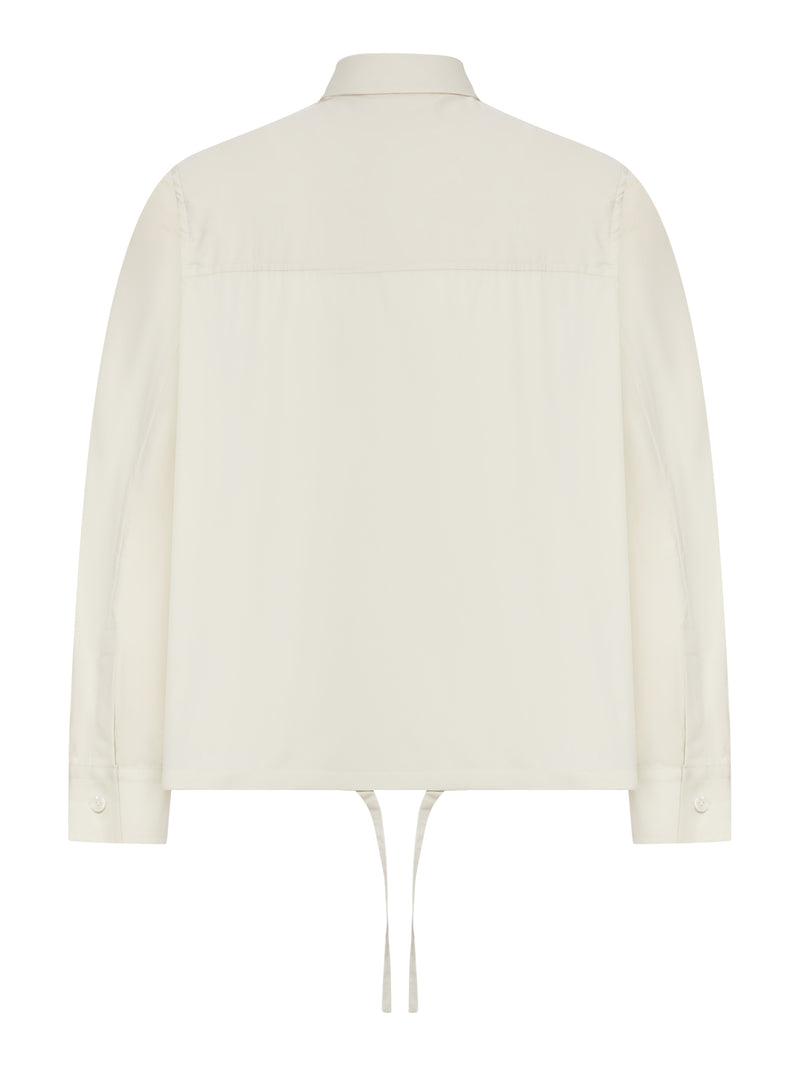 COTTON AND SILK BLEND RESEARCH SHIRT