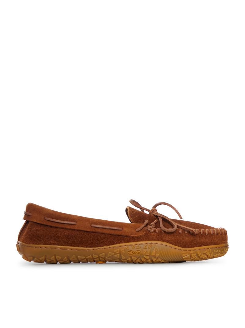 SUEDE BOAT LOAFERS WITH VIBRAM SOLE