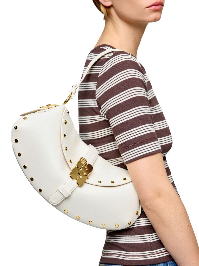 B-KAT STUDS LEATHER BAG