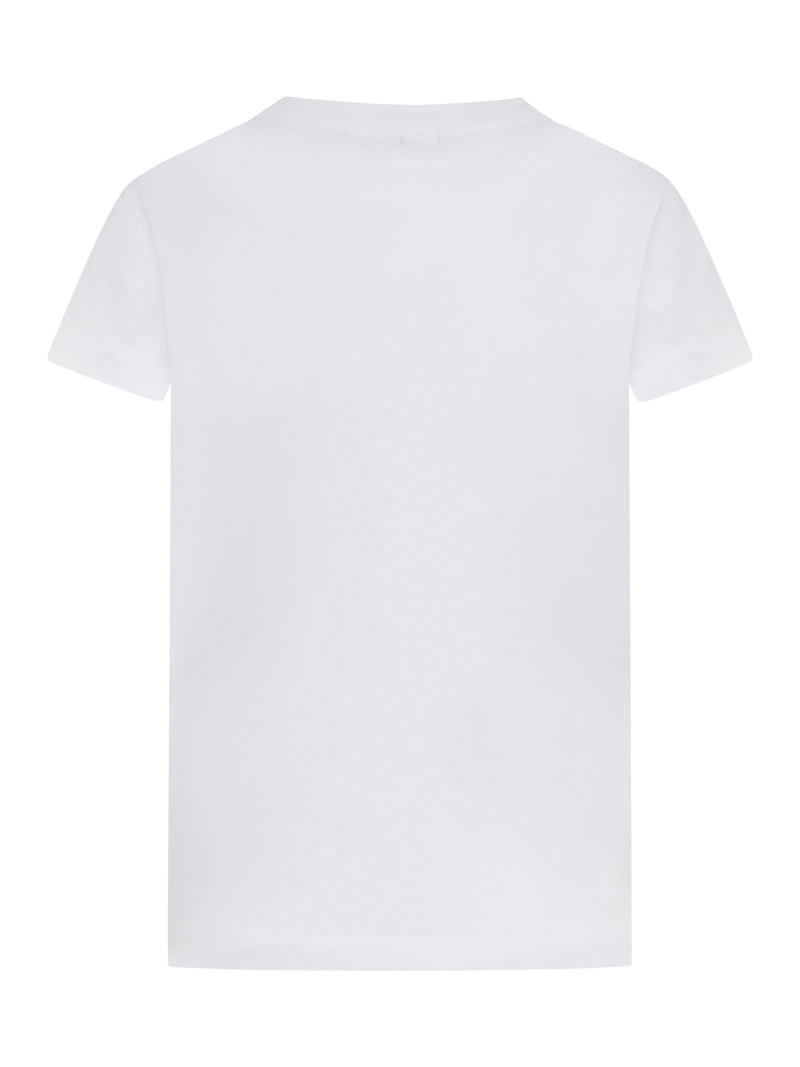 COTTON T-SHIRT WITH PLACED PRINT
