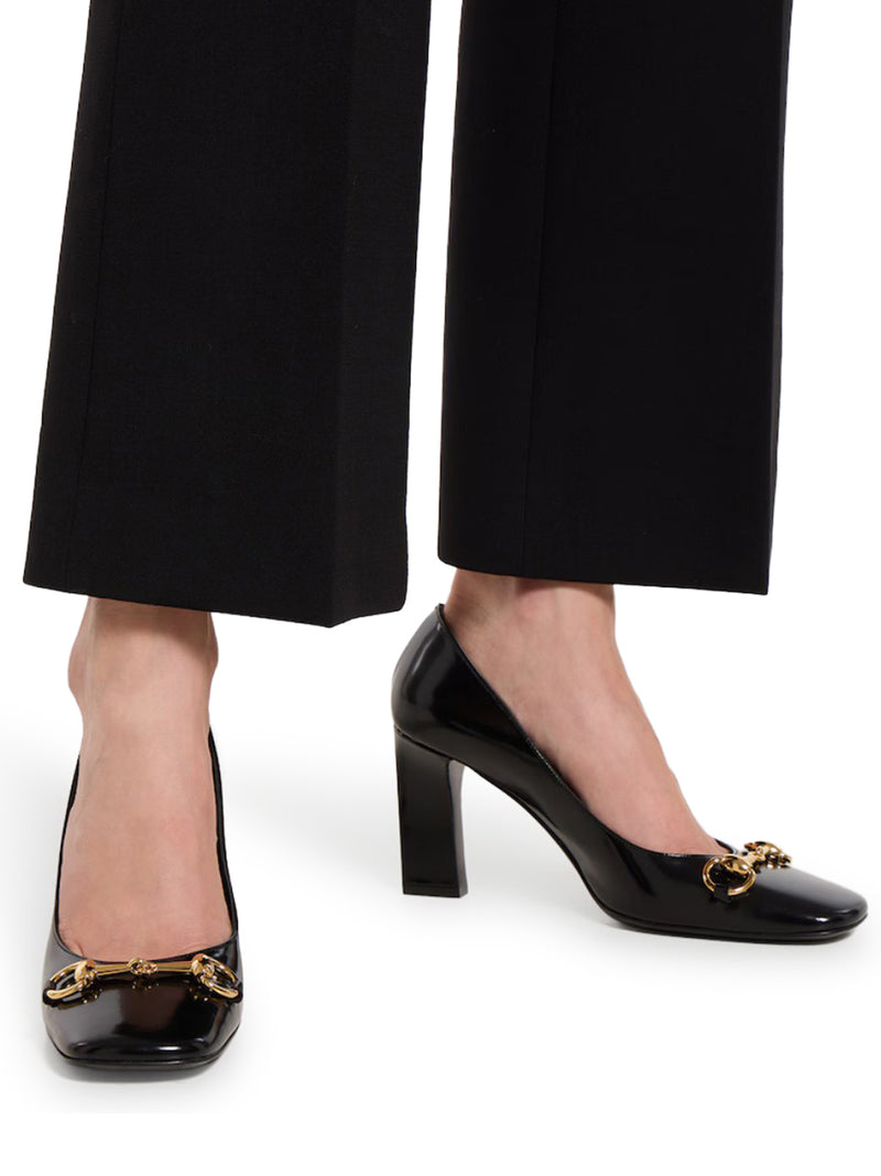 LADIES` LEATHER DÉCOLLETÉ