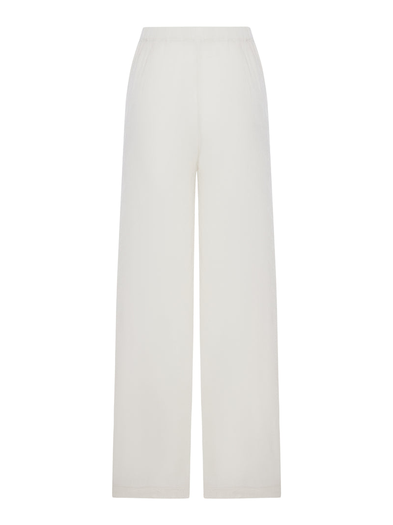 PALAZZO LINEN TROUSERS