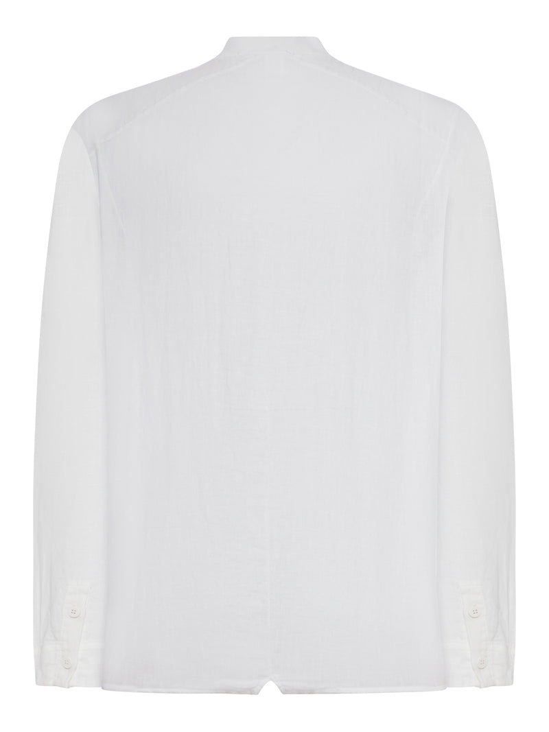MANDARIN COLLAR SHIRT