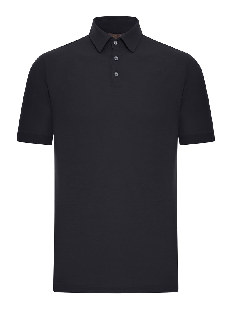SLIM FIT POLO IN ICE COTTON