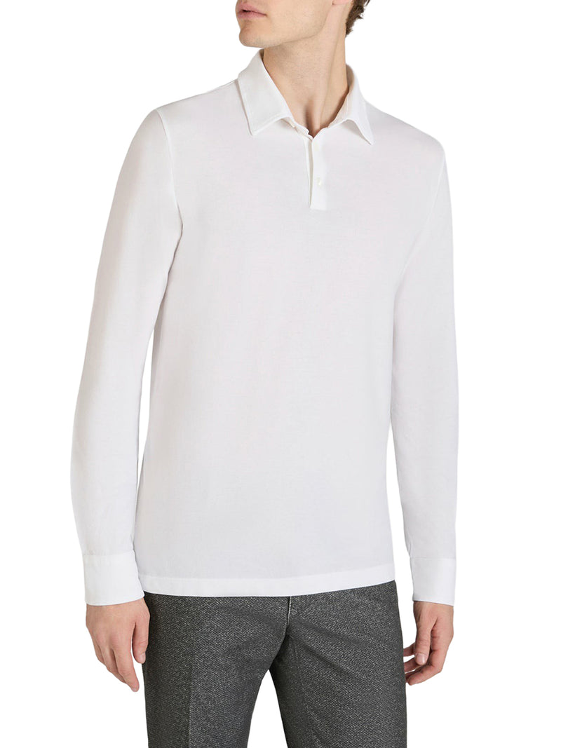 SLIM FIT POLO IN ICE COTTON