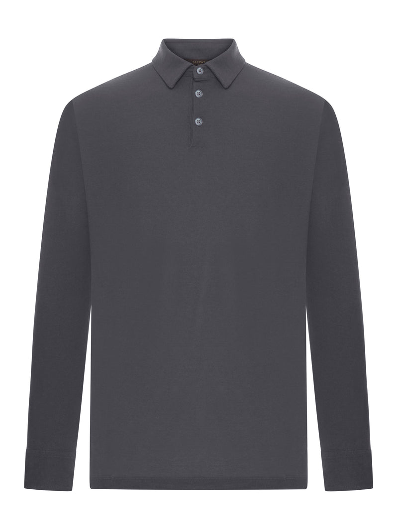 SLIM FIT POLO IN ICE COTTON