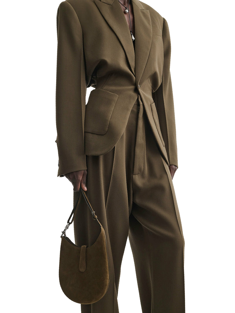 MINI BEAN SLING IN SUEDE