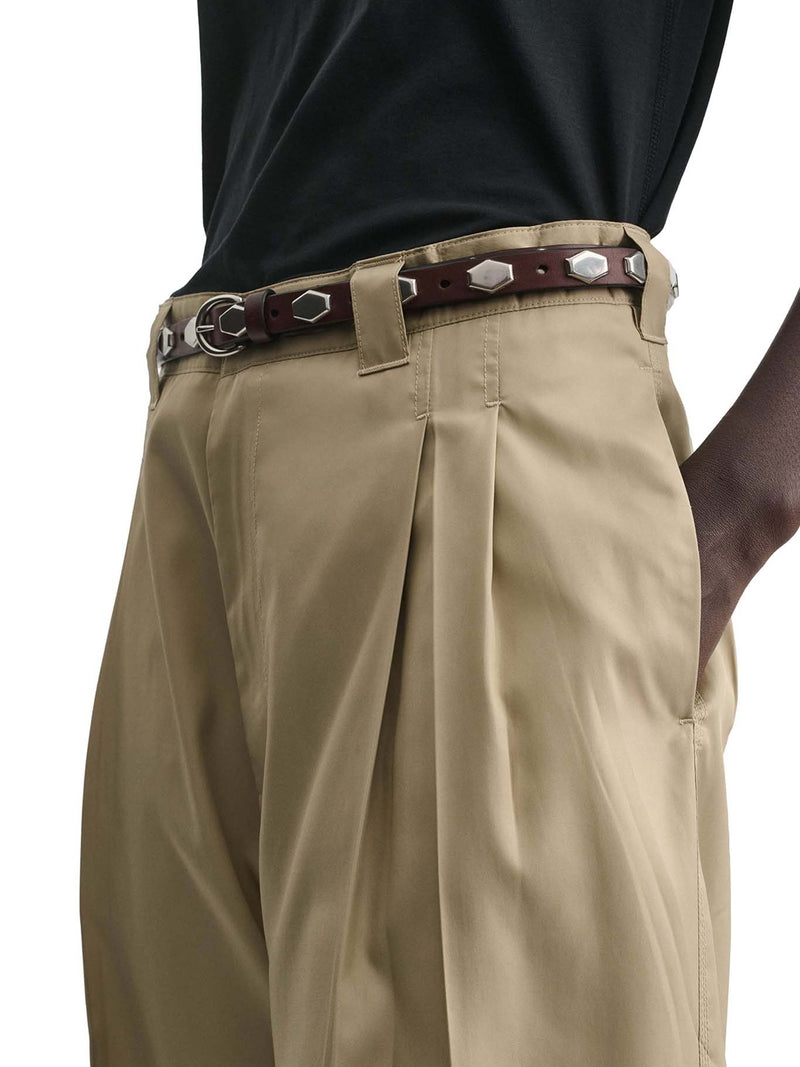 TRENCH CHINO TROUSERS