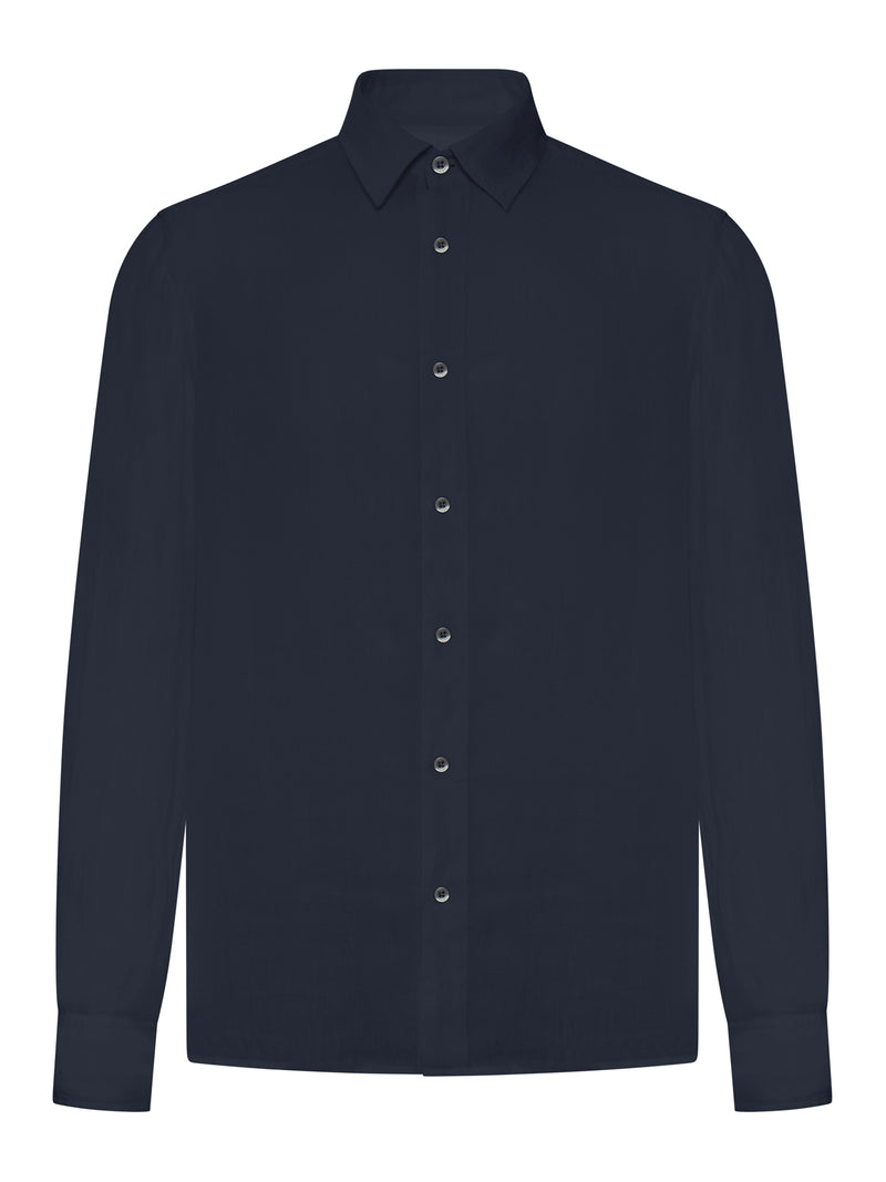 REGULAR FIT LINEN SHIRT
