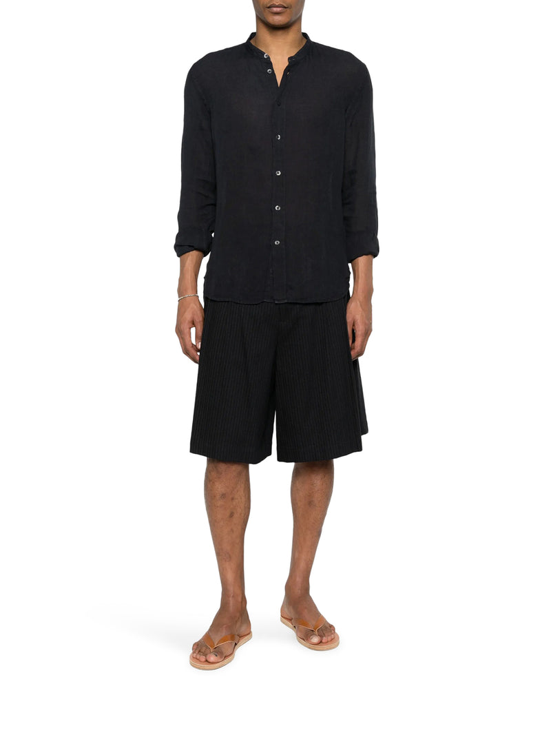 REGULAR FIT LINEN SHIRT