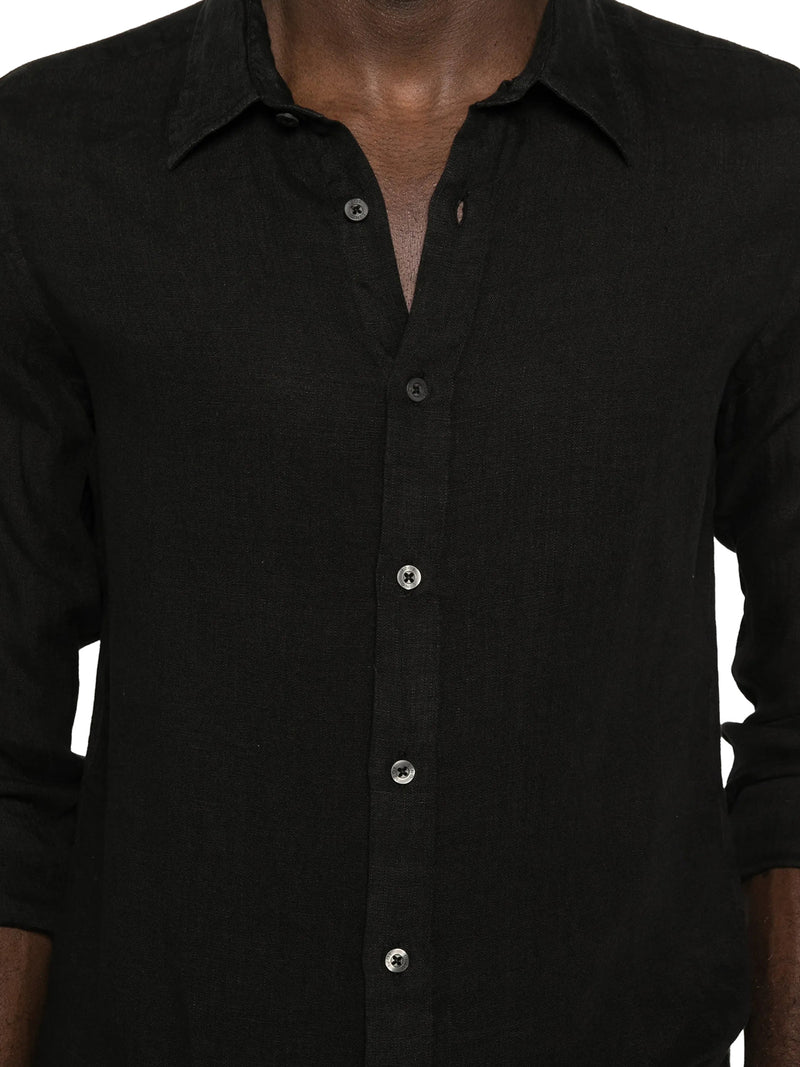 REGULAR FIT LINEN SHIRT