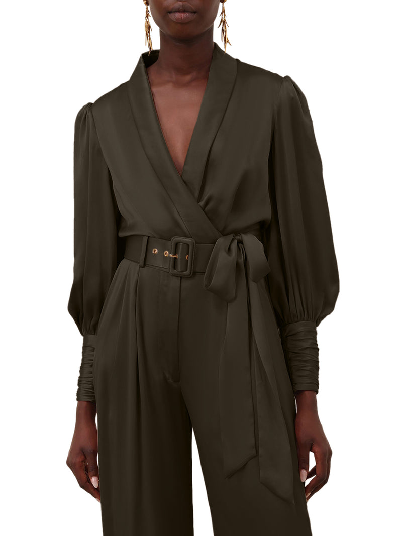 SILK WRAP TOP