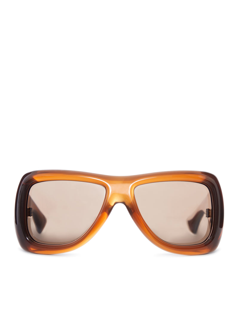 SL 902 OVERSIZED PILLOW-FRAME SUNGLASSES