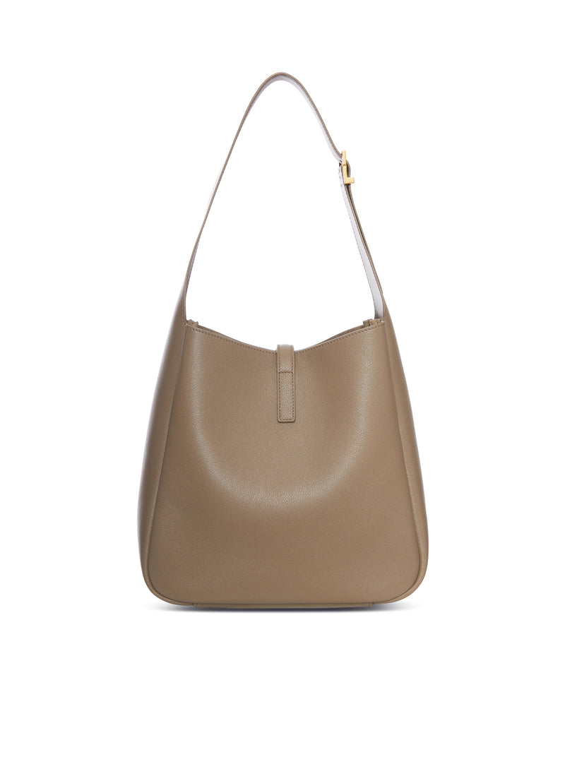 LE 5 À 7 SUPPLE SMALL IN HAMMERED LEATHER