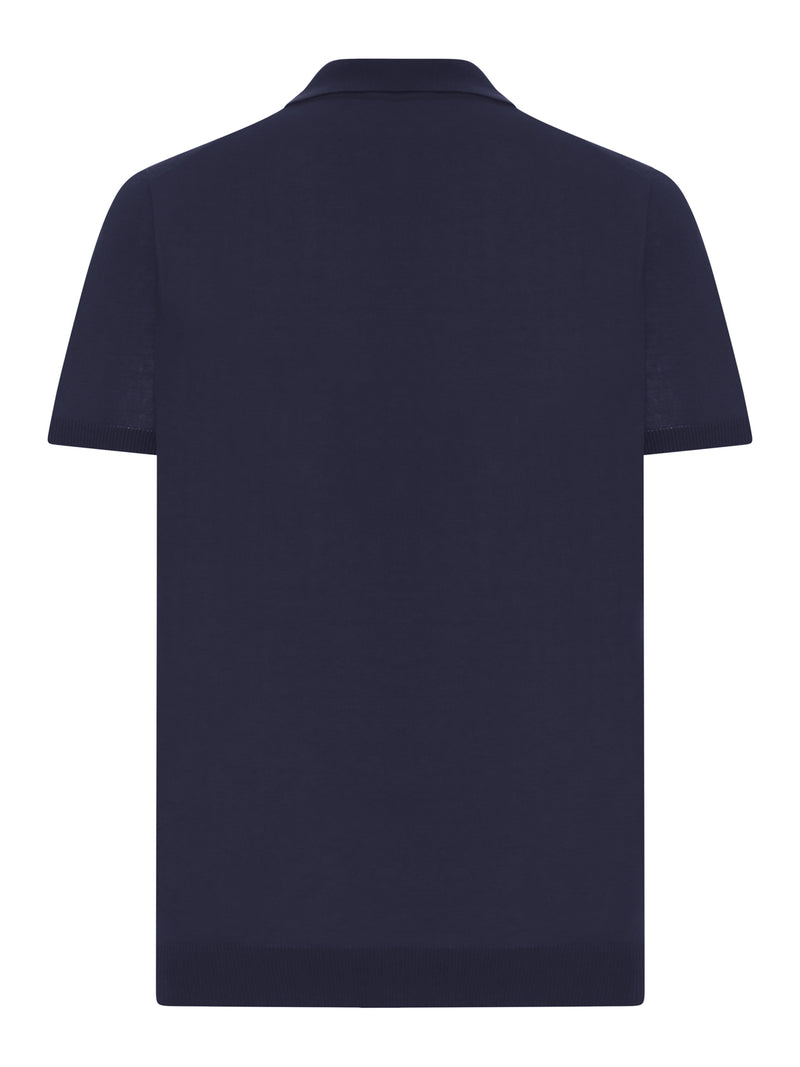 COTTON POLO SHIRT WITHOUT BUTTONS