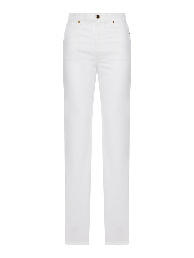DANIELLE WHITE COTTON JEANS