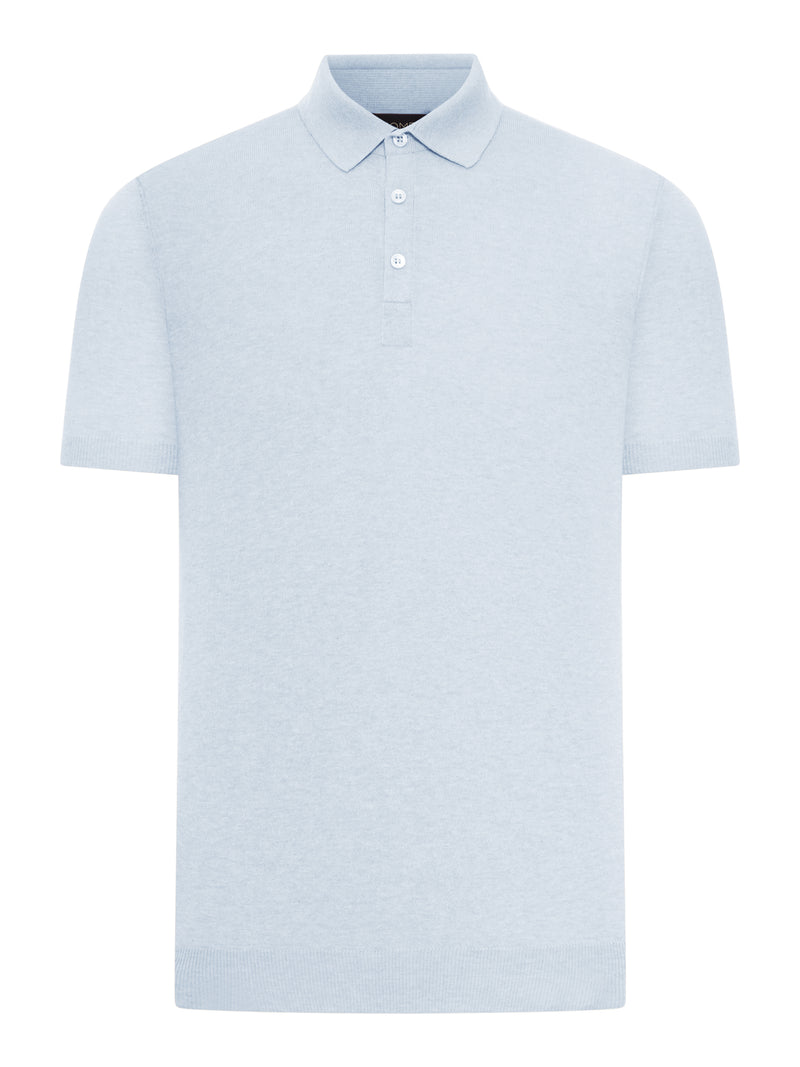 SHORT-SLEEVED COTTON TENNIS POLO