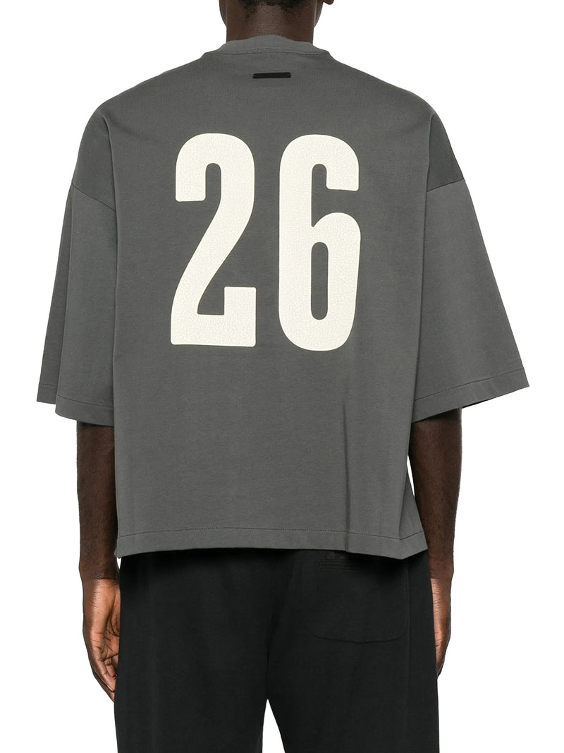OVERSIZED T-SHIRT WITH FRONT LOGO PRINT