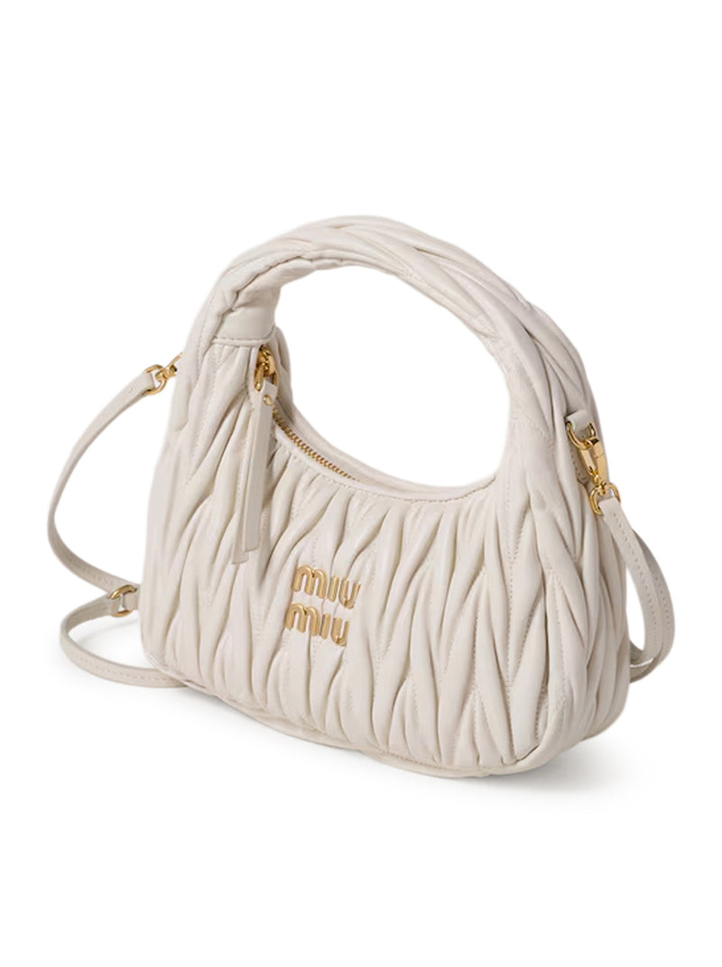 WANDER HOBO BAG IN MATELASSÉ NAPPA