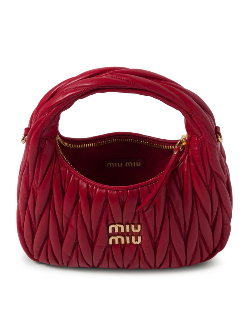 WANDER HOBO BAG IN MATELASSÉ NAPPA