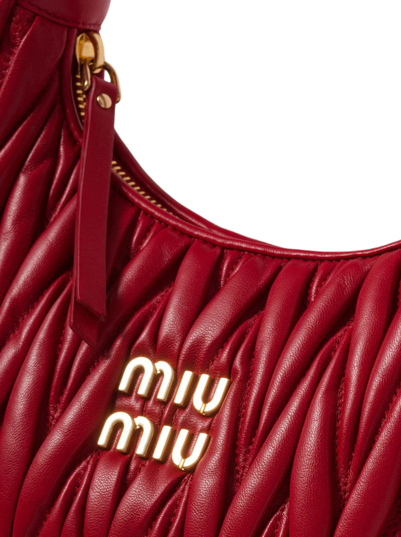 WANDER HOBO BAG IN MATELASSÉ NAPPA