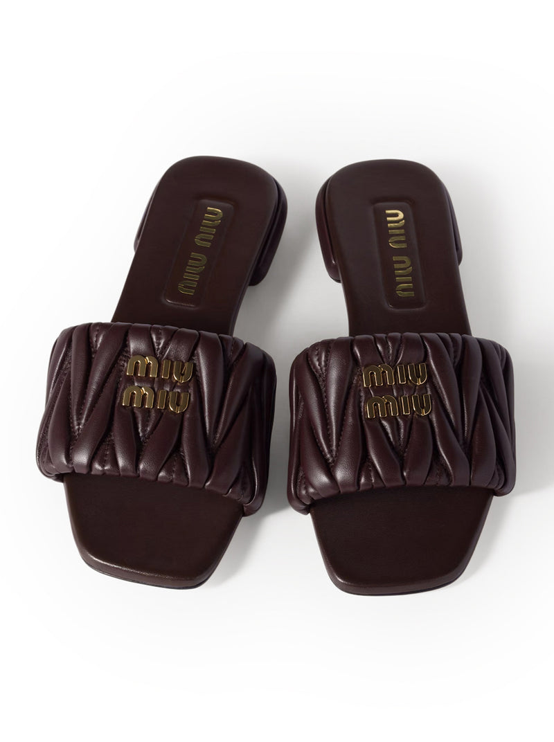 NAPPA MATELASSÉ SANDALS