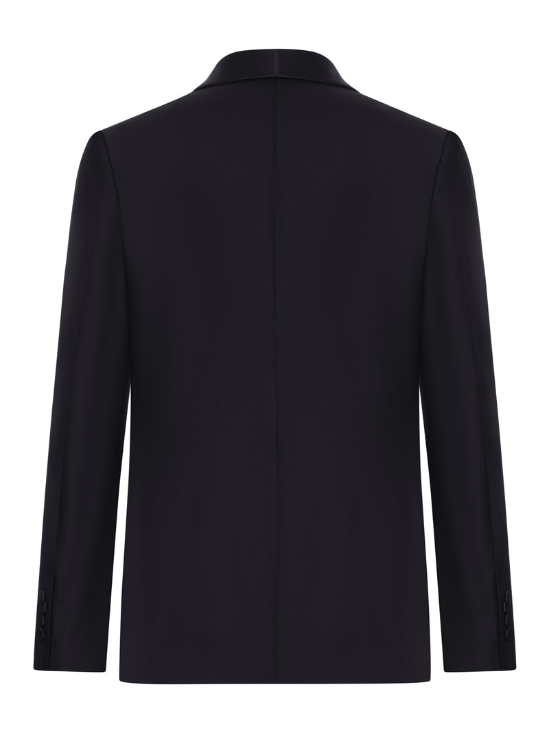 SINGLE-BREASTED VIRGIN WOOL TUXEDO