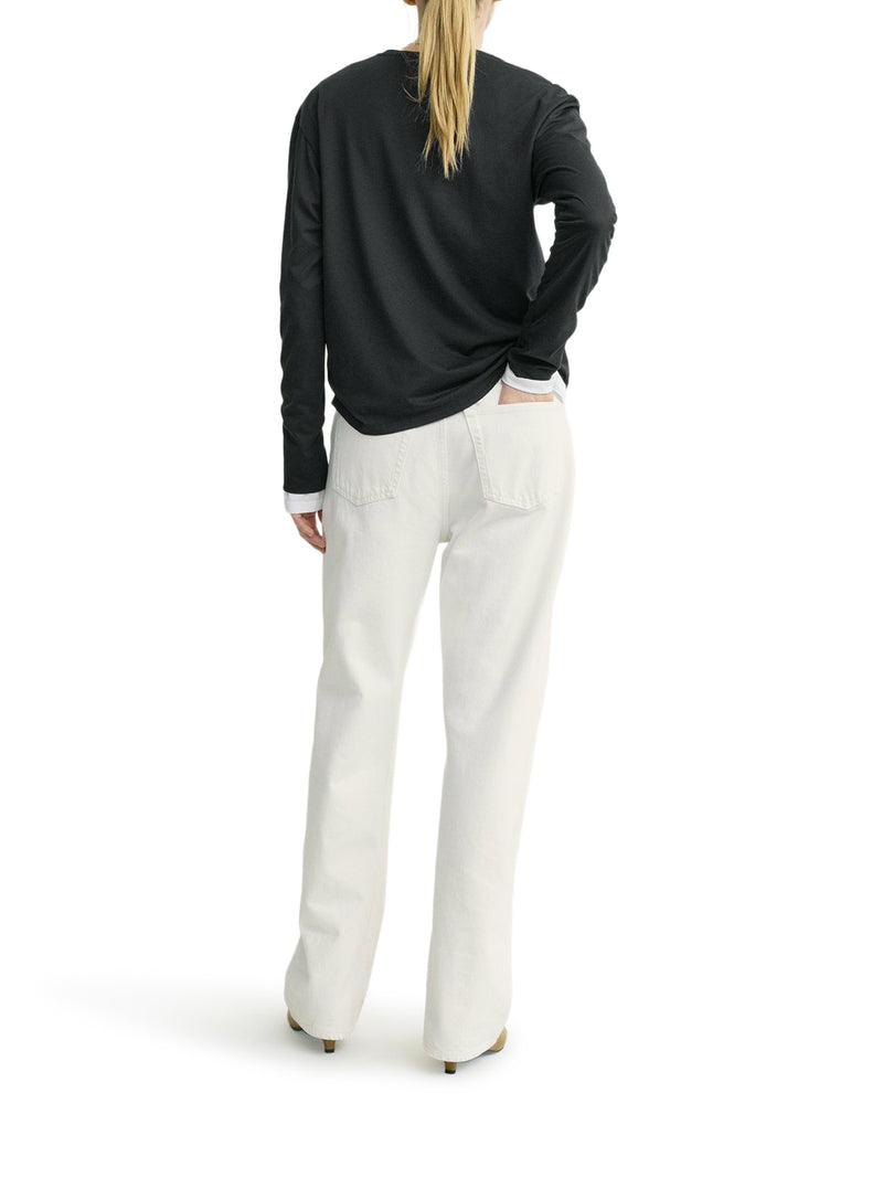 LONG-SLEEVED COTTON T-SHIRT