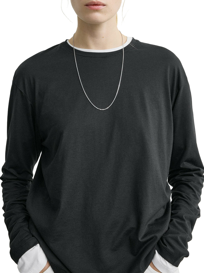 LONG-SLEEVED COTTON T-SHIRT