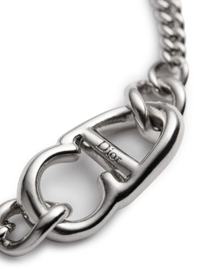CD ICON THIN LINK NECKLACE